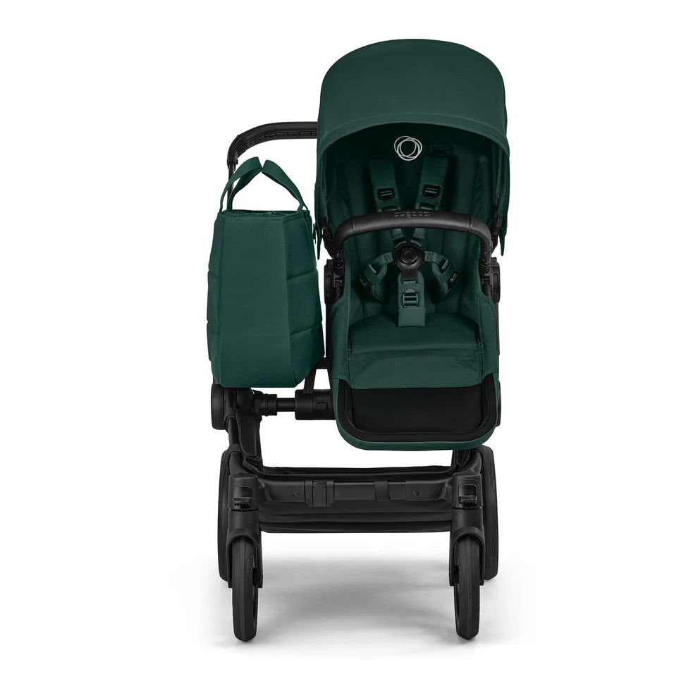Bugaboo Donkey 6 Twin Complete Stroller Bundle - Black / Fern Green / Fern Green