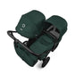 Bugaboo Donkey 6 Twin Complete Stroller Bundle - Black / Fern Green / Fern Green
