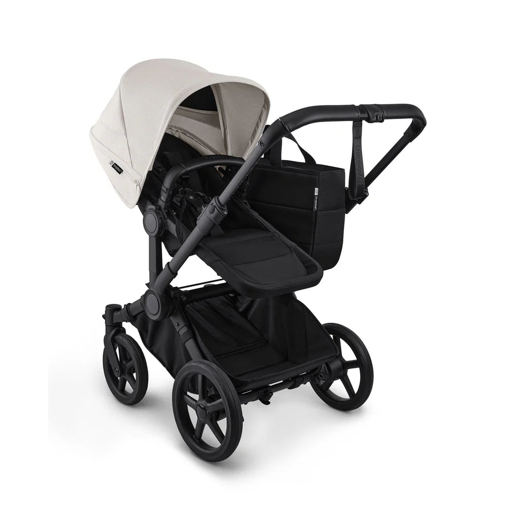 Bugaboo Donkey 6 Twin Complete Stroller Bundle - Black / Heritage Black / Misty White