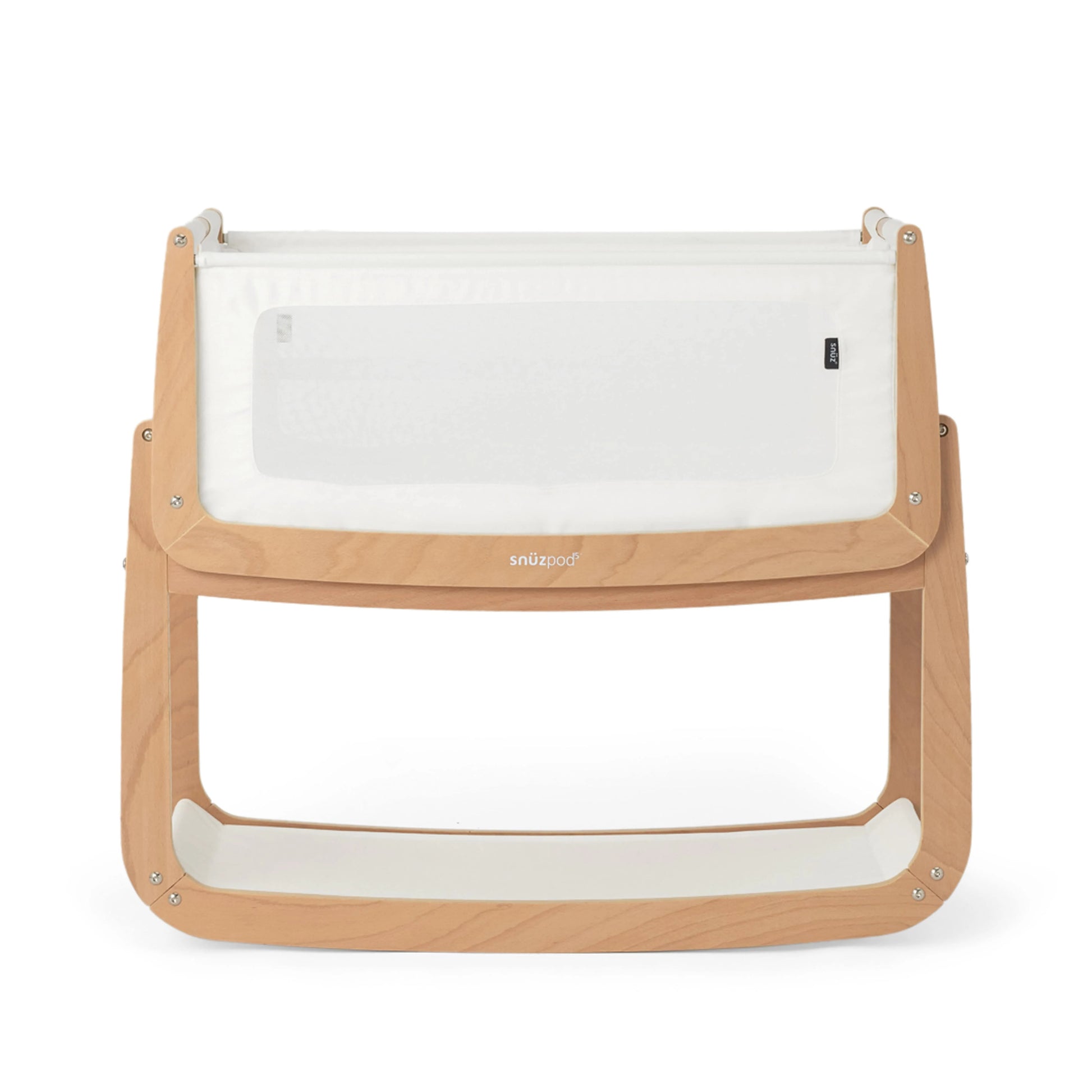 SnuzPod5 Bedside Crib - Natural