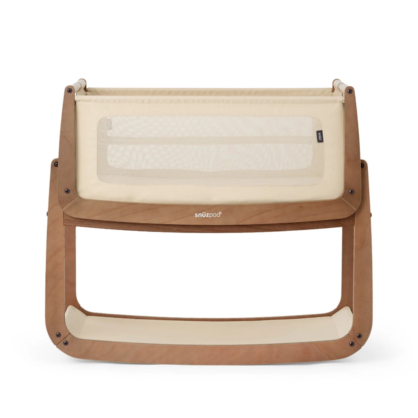SnuzPod5 Bedside Crib - Walnut