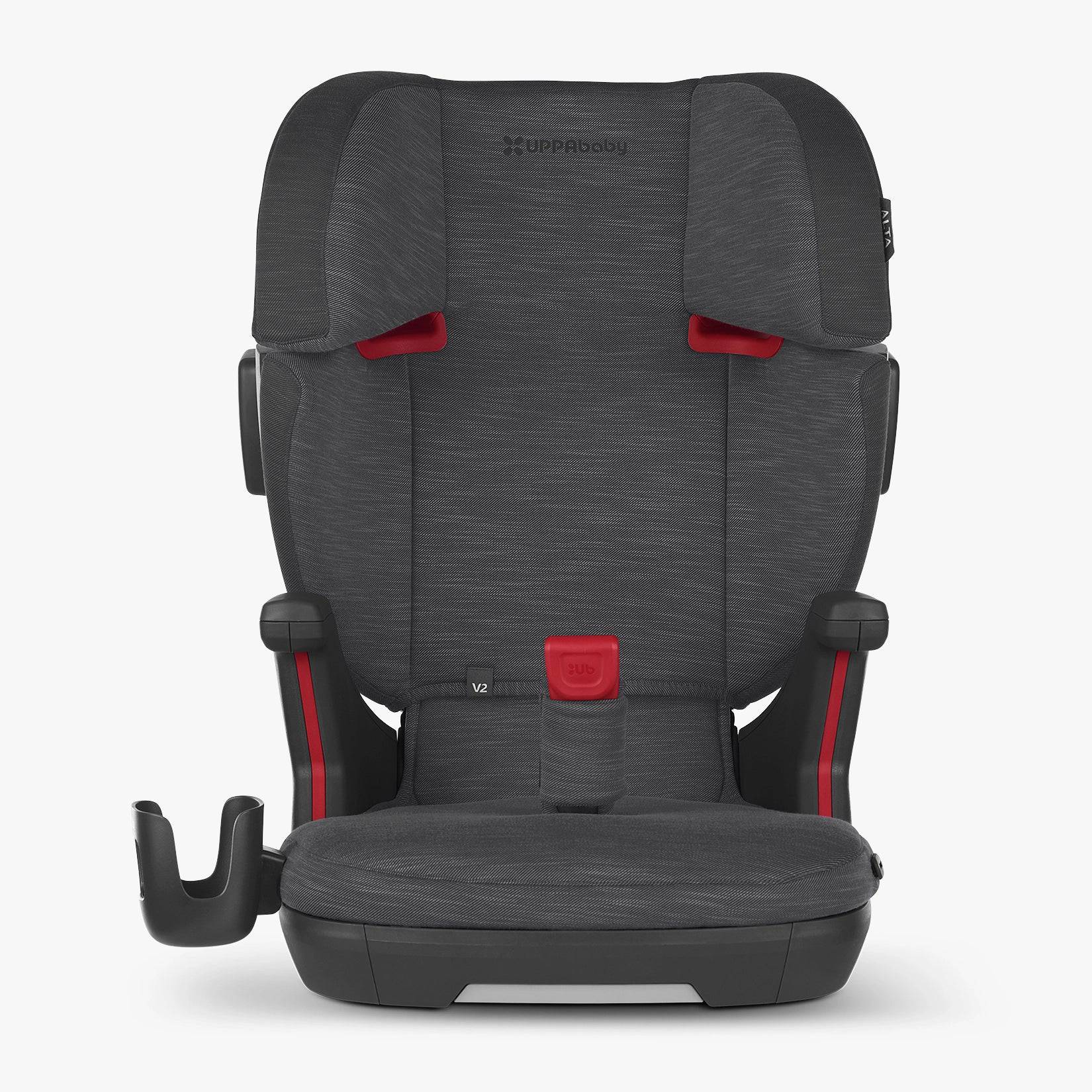 UPPAbaby Alta V2 Belt Positioning Booster Car Seat - Greyson (Charcoal Melange) - Traveling Tikes 