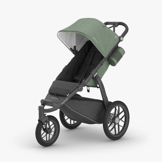 UPPAbaby Ridge Jogging Stroller - Gwen (Green Melange / Carbon)