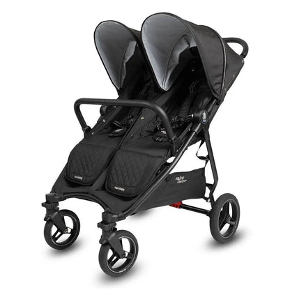 Valco Baby Slim Twin Double Stroller Sport Edition - Raven - Traveling Tikes 