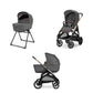 Inglesina Aptica Stroller & Bassinet+Stand - Velvet Gray
