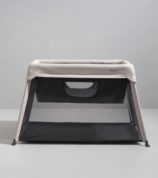 Silver Cross Sleep & Go Travel Crib - Stone