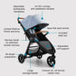 Baby Jogger City Mini GT2 ECO Single Stroller - Slate Fog - Traveling Tikes 