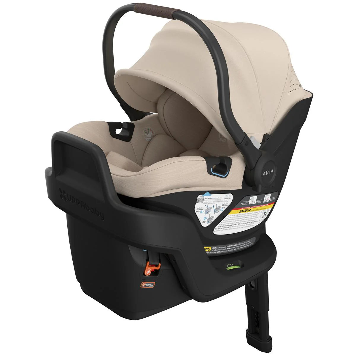 UPPAbaby Aria V2 Lightweight Infant Car Seat - Declan (Oat Melange) 1002-ARI-US-DCL