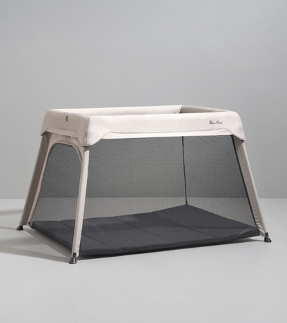 Silver Cross Sleep & Go Travel Crib - Stone