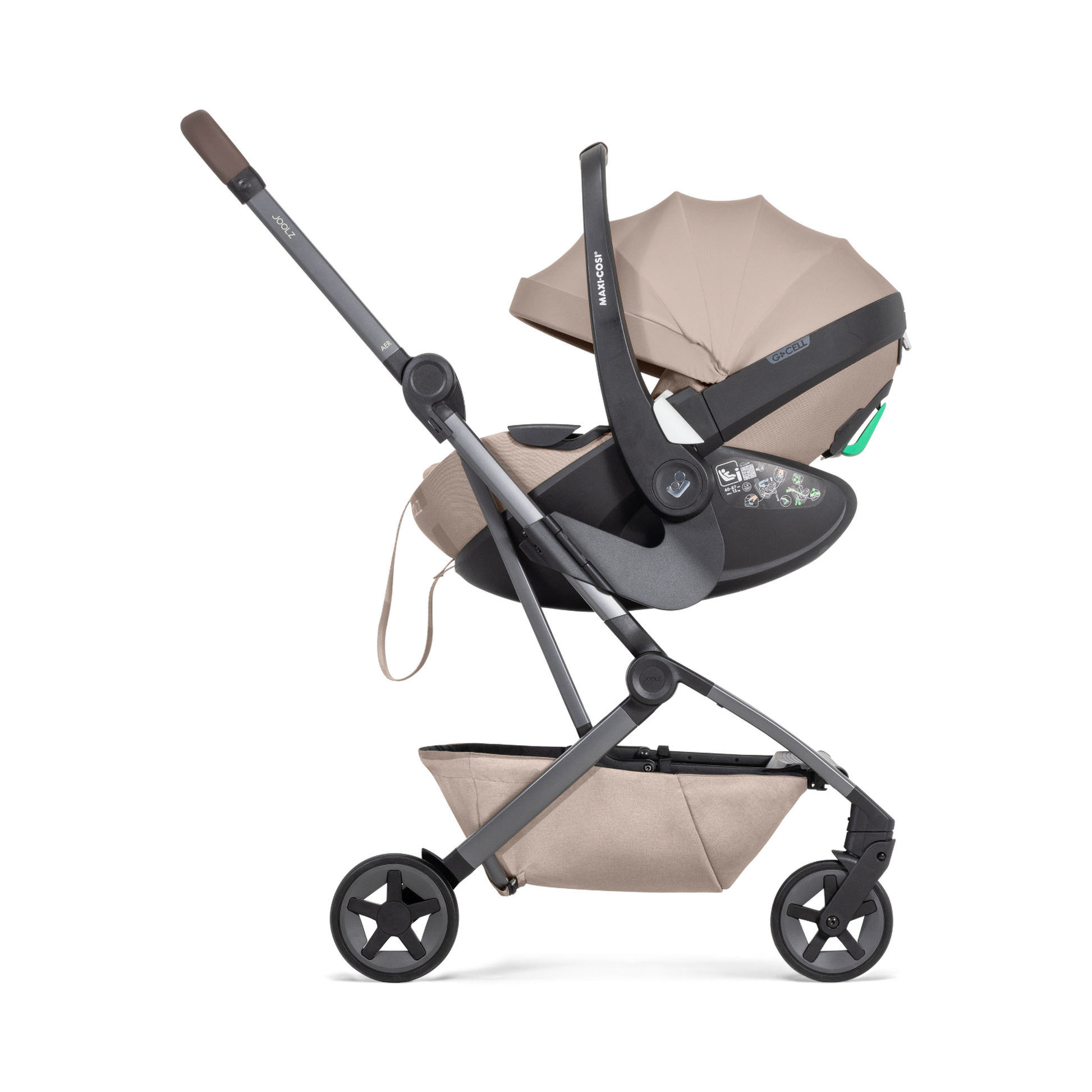 Joolz Aer2 Car Seat Adapters for Nuna / Cybex / Clek