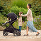 Nuna Demi Next Stroller + Rider Board - Biscotti