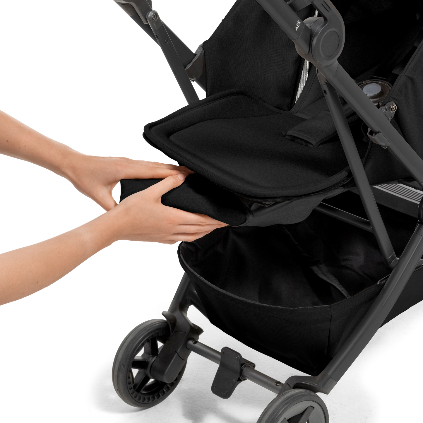 Joolz Aer² Nest to Seat - Space Black