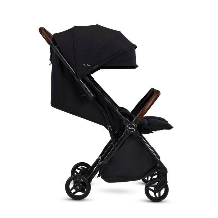 Silver Cross Jet Lightweight Double Stroller - Black