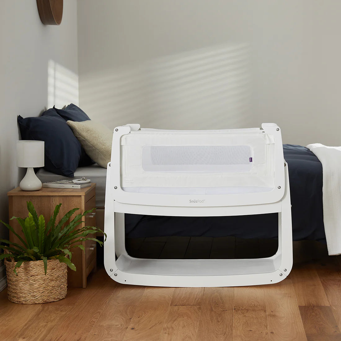 Snuz SnuzPod4 Bedside Crib - White