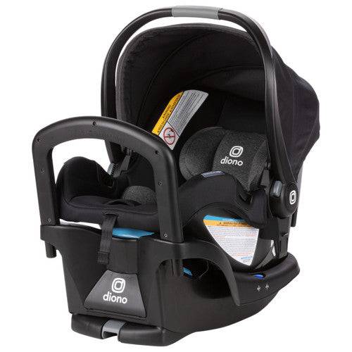 Diono Quantum 4 3-in-1 Travel System with LiteClik®30 R SafePlus® Infant Car Seat - Black Jet