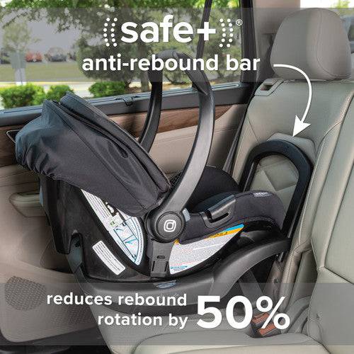 Diono Quantum 4 3-in-1 Travel System with LiteClik®30 R SafePlus® Infant Car Seat - Black Jet