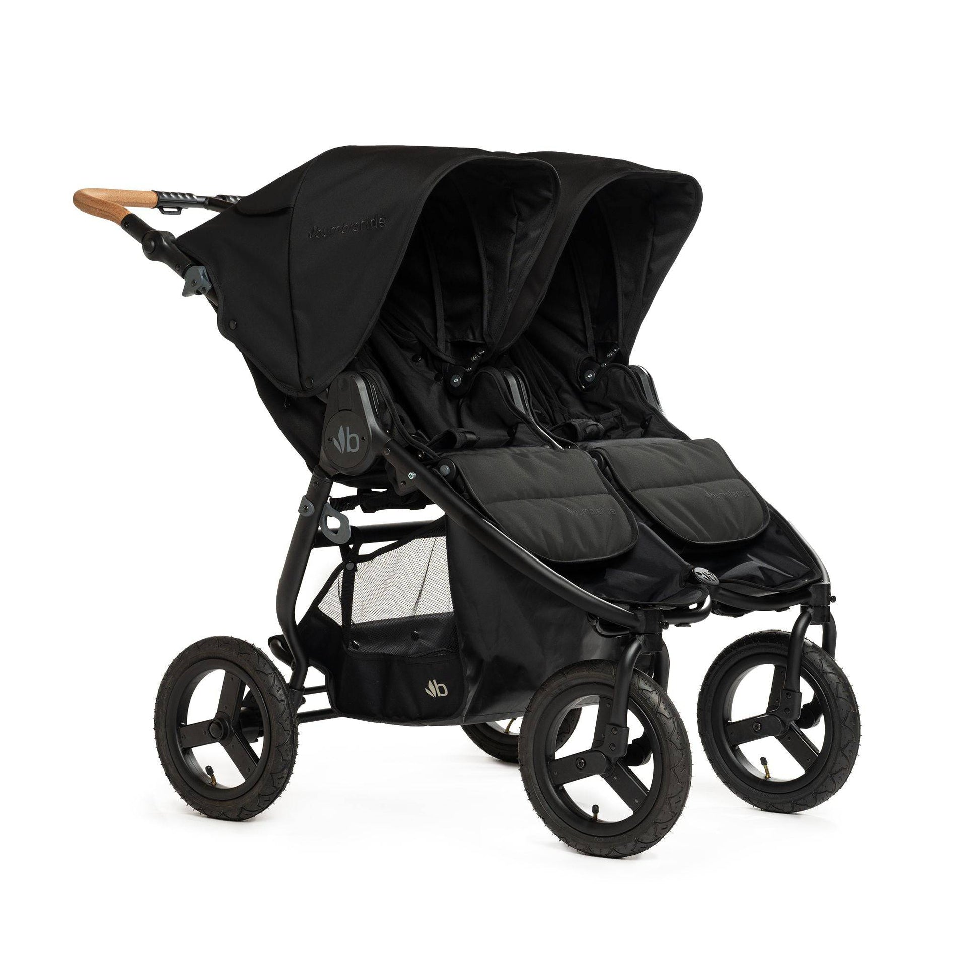 Bumbleride Indie Twin Double Stroller - Black - Traveling Tikes 