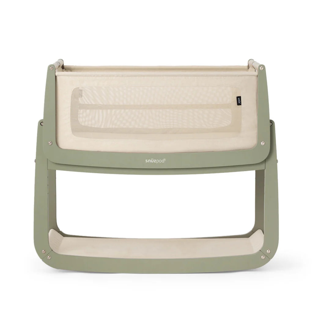 SnuzPod5 Bedside Crib - Sage