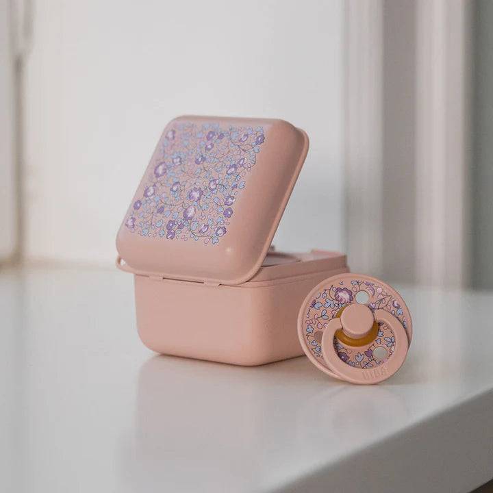 BIBS x LIBERTY Pacifier Box - Eloise Blush