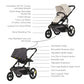 Veer Switch&Jog Luxe Stroller Bundle with Neoprene Kit - Natural