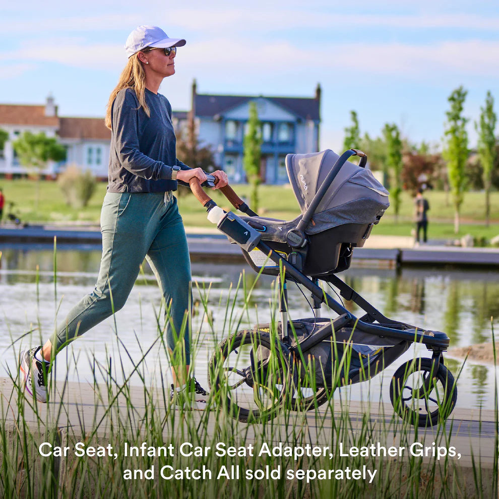 Veer Switch&Jog Luxe Stroller Bundle with Neoprene Kit - Brown Mica