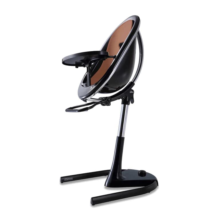 Mima Moon 2G High Chair - Black/Camel