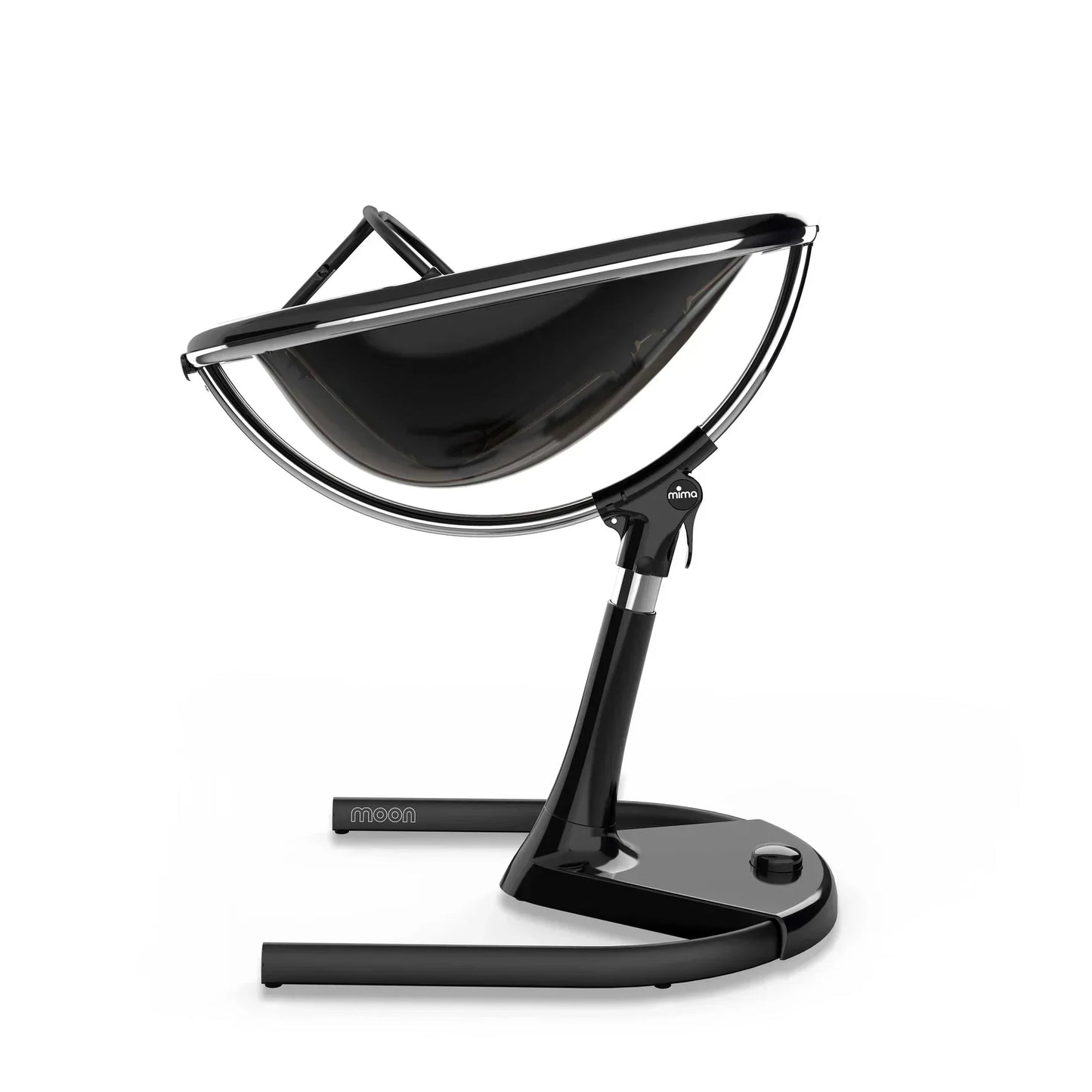 Mima Moon 2G High Chair - Black/Champagne