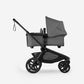 Bugaboo Kangaroo Complete - Black/Moon Grey-Moon Grey