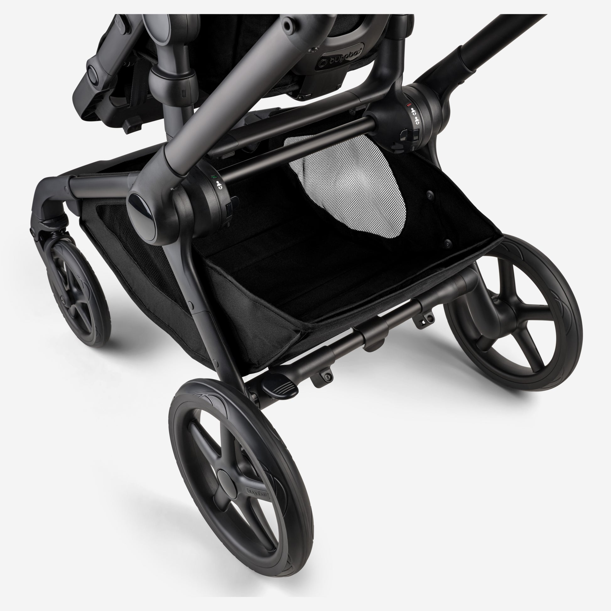 Bugaboo Kangaroo Complete - Black/Moon Grey-Moon Grey