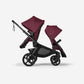 Bugaboo Kangaroo Tandem Complete - Black/Dark Cherry