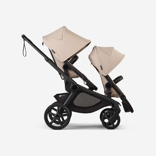 Bugaboo Kangaroo Tandem Complete - Black/Desert Taupe