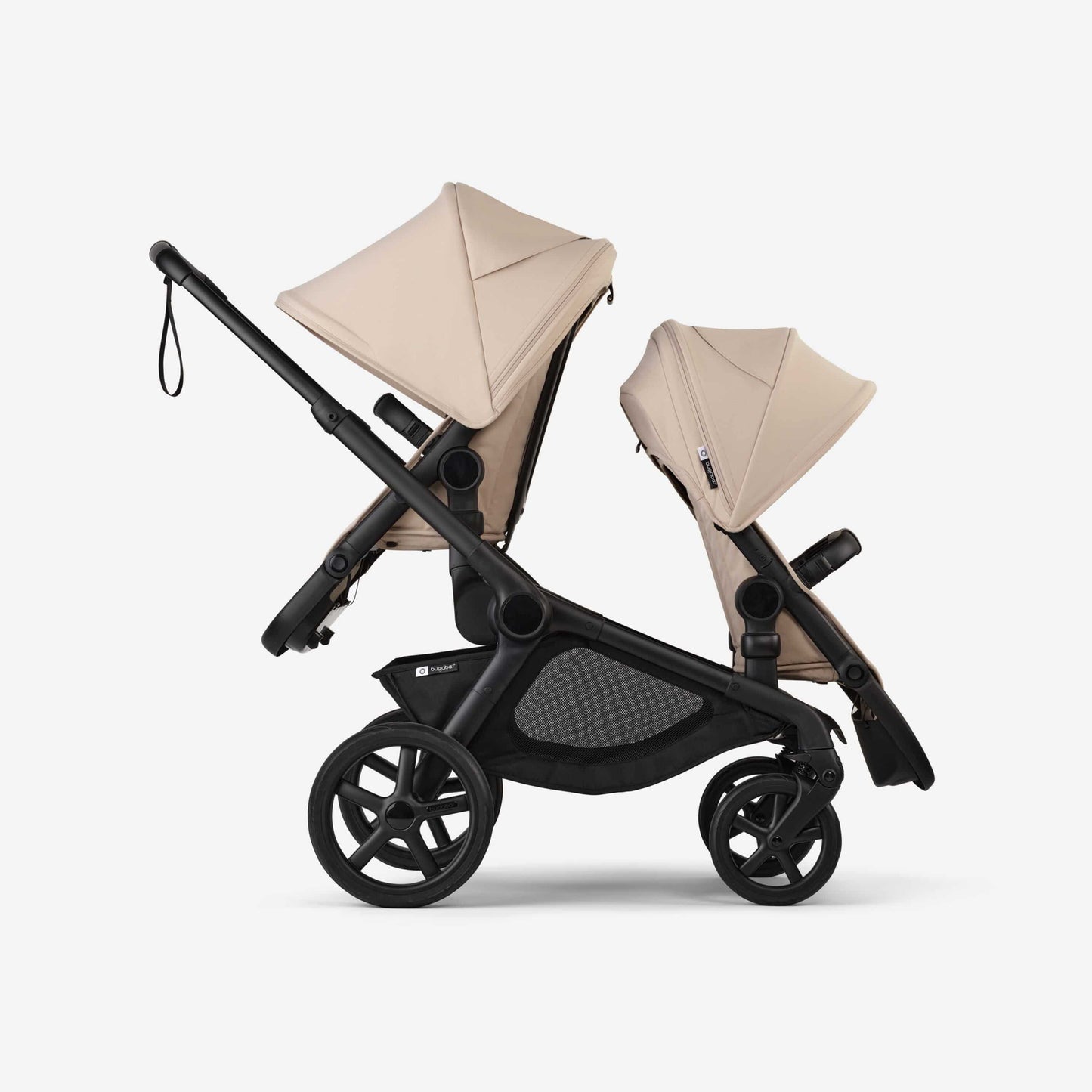 Bugaboo Kangaroo Tandem Complete - Black/Desert Taupe