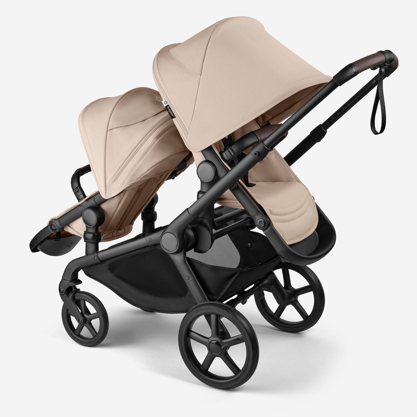 Bugaboo Kangaroo Tandem Complete - Black/Desert Taupe