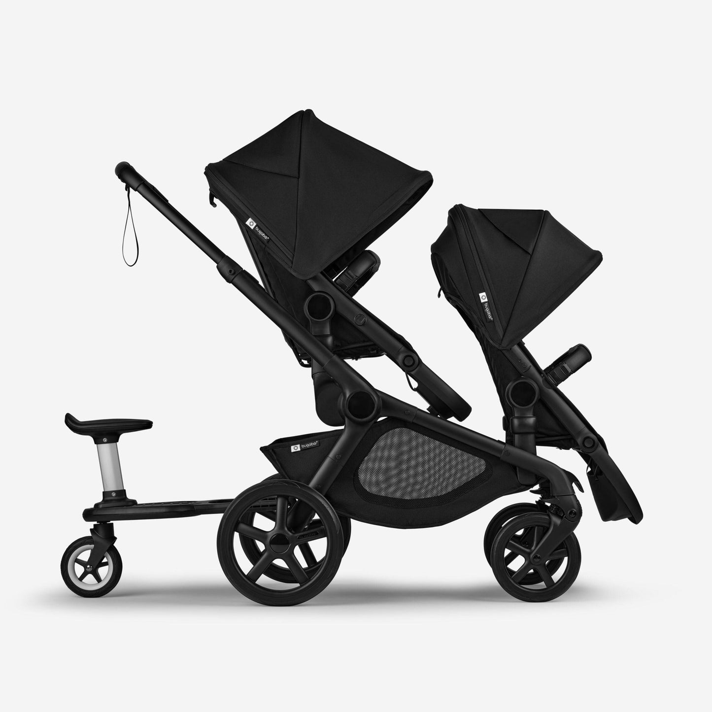 Bugaboo Kangaroo Tandem Complete - Black/Midight Black