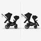 Bugaboo Kangaroo Tandem Complete - Black/Midight Black