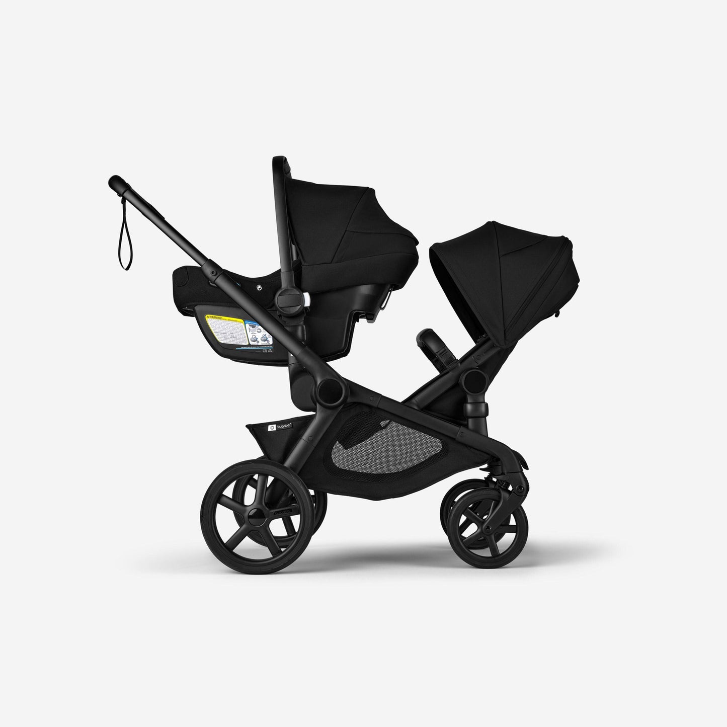 Bugaboo Kangaroo Tandem Complete - Black/Midight Black