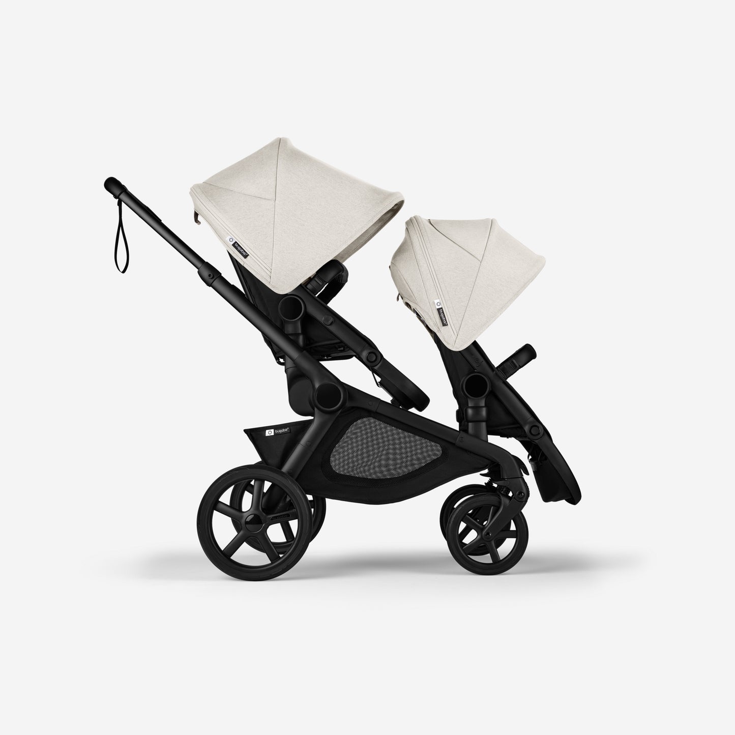 Bugaboo Kangaroo Tandem Complete - Black/Misty White PV007389