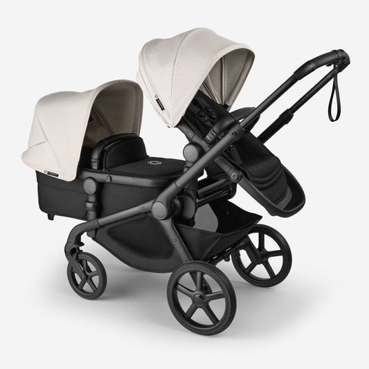 Bugaboo Kangaroo Tandem Complete - Black/Misty White