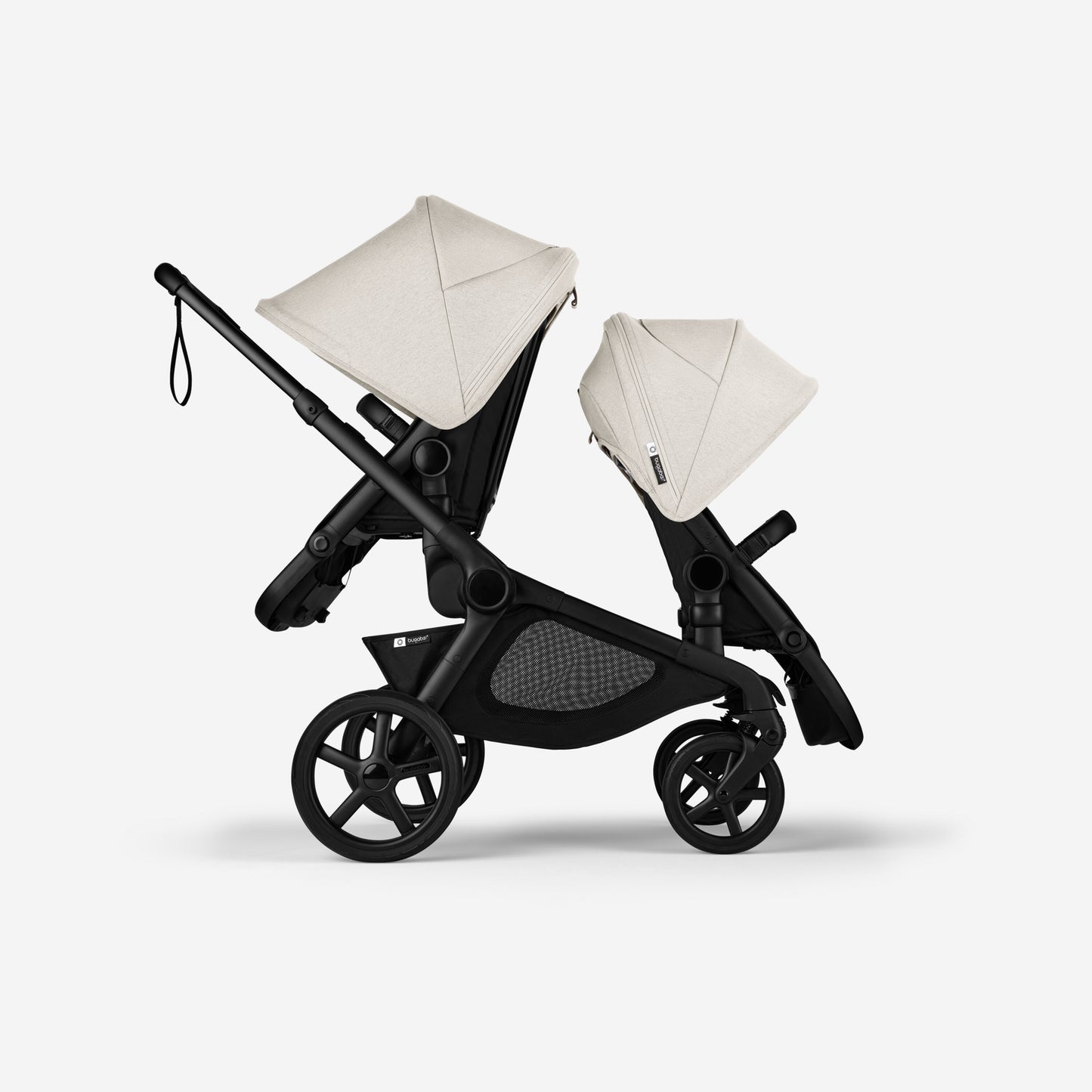 Bugaboo Kangaroo Tandem Complete - Black/Misty White