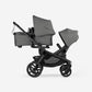 Bugaboo Kangaroo Tandem Complete - Black/Moon Grey