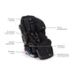 Nuna EXEC Next All-In-One Convertible Car Seat - Caviar