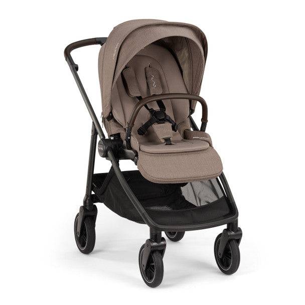 Nuna SWIV Stroller | 360° Swivel Wheels - Cedar