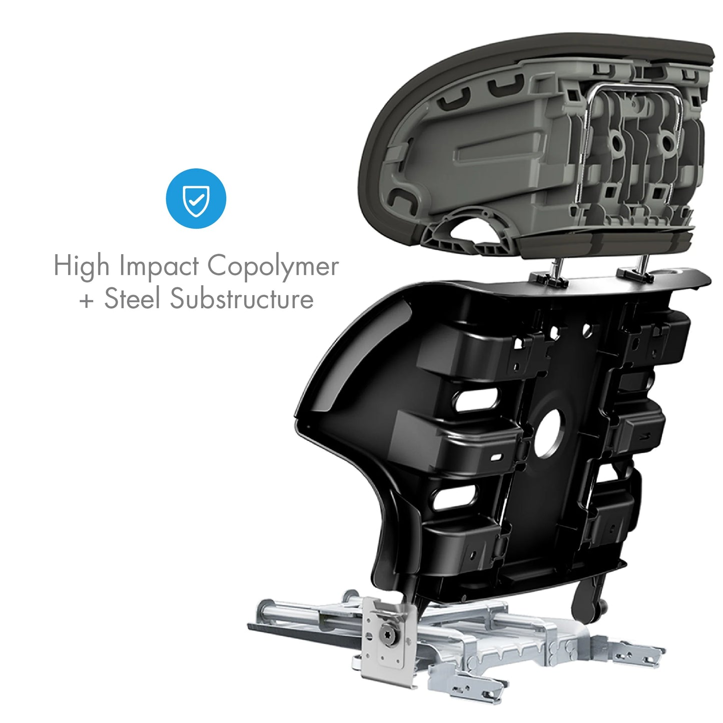 Clek Oobr High Back Belt Positioning Booster Car Seat - Latte Ziip