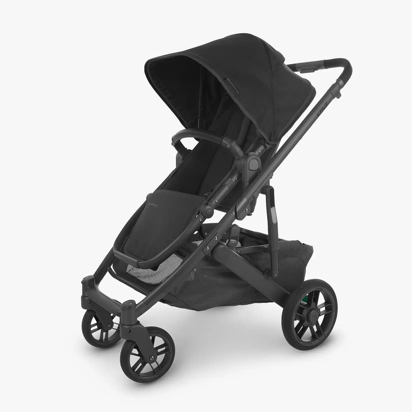 UPPAbaby Cruz V2 Stroller - Jake (Black/Carbon/Black Leather) 0420-CRZ-NA-JKE