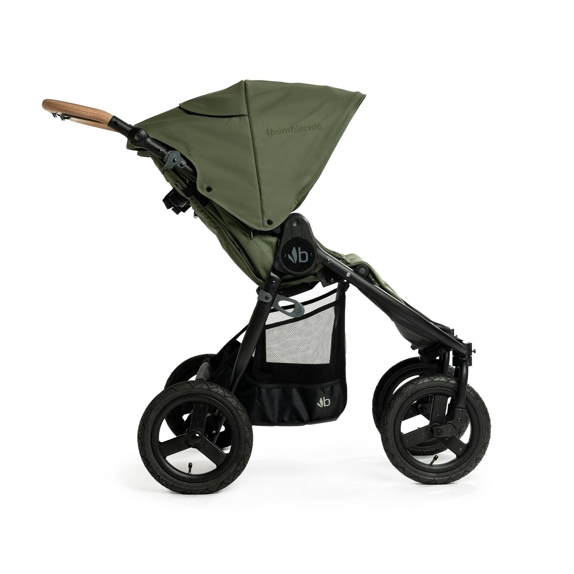 Bumbleride Indie Twin Double Stroller - Olive - Traveling Tikes 