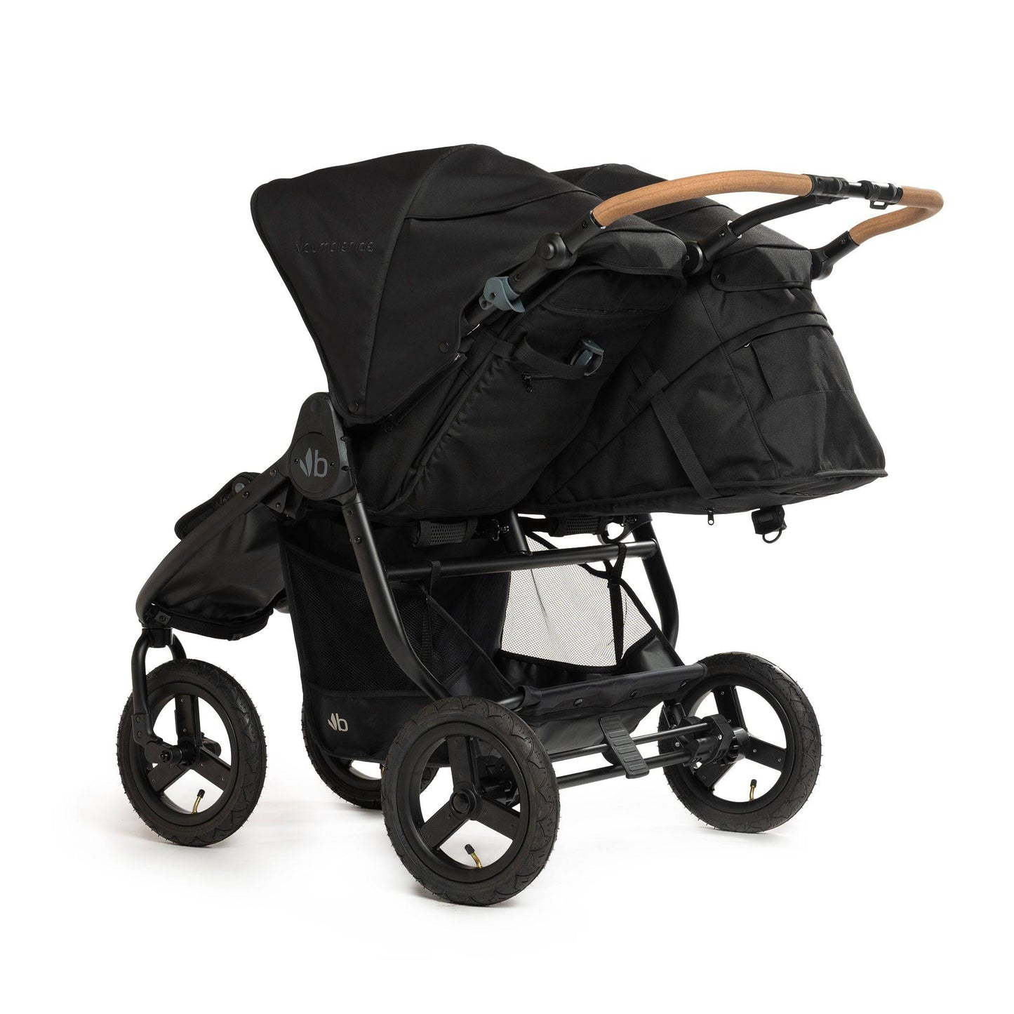 Bumbleride Indie Twin Double Stroller - Black - Traveling Tikes 