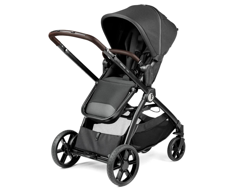 PEG YPSI Single-to-Double Stroller 2025 - True Black