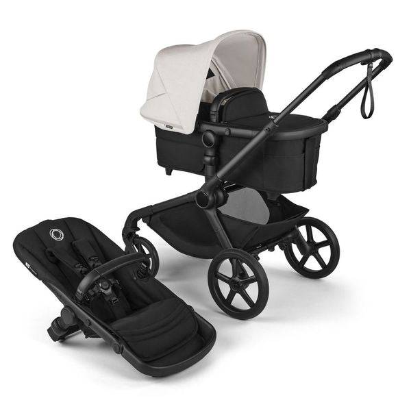 Bugaboo Kangaroo Complete - Black/Midnight Black-Misty White