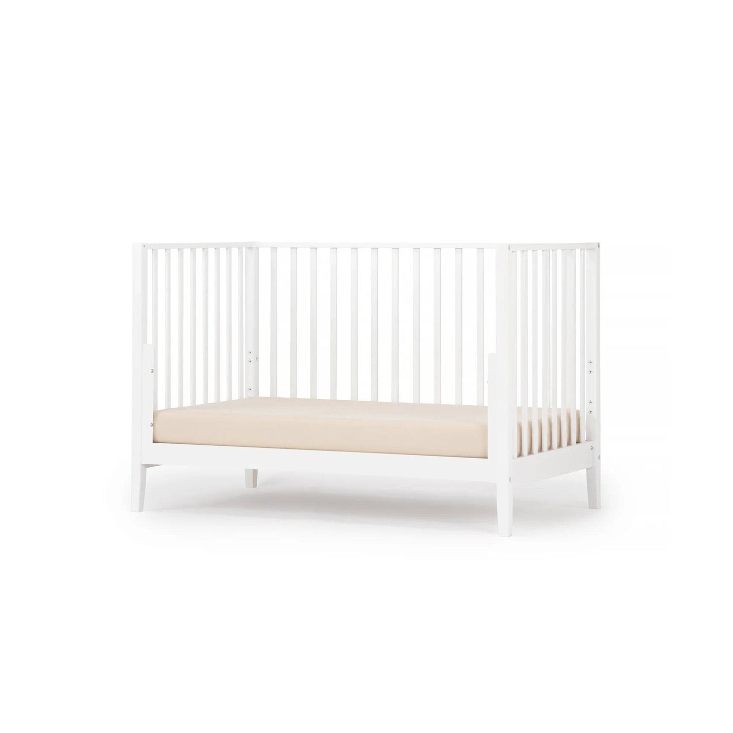 Dadada LaLa 3-in-1 Convertible Crib - White