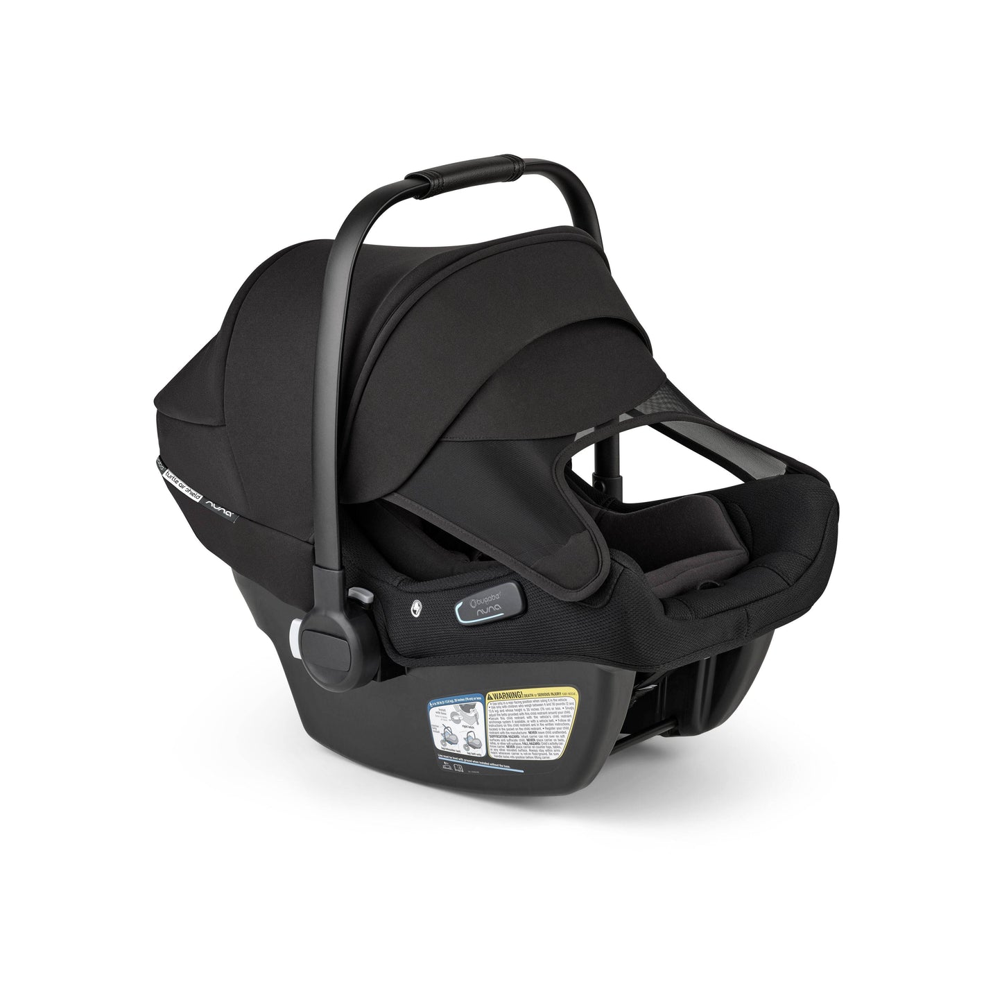 Bugaboo Turtle Air Shield By Nuna Infant Car Seat + Base - Black